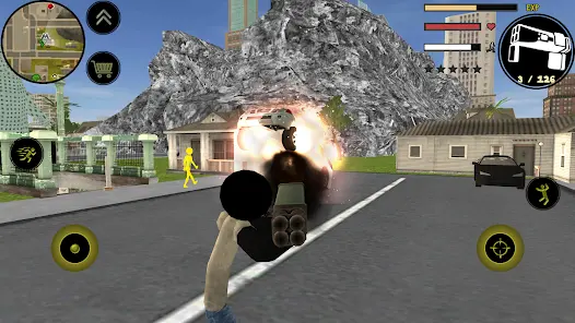 火柴人绳索英雄起源截图2