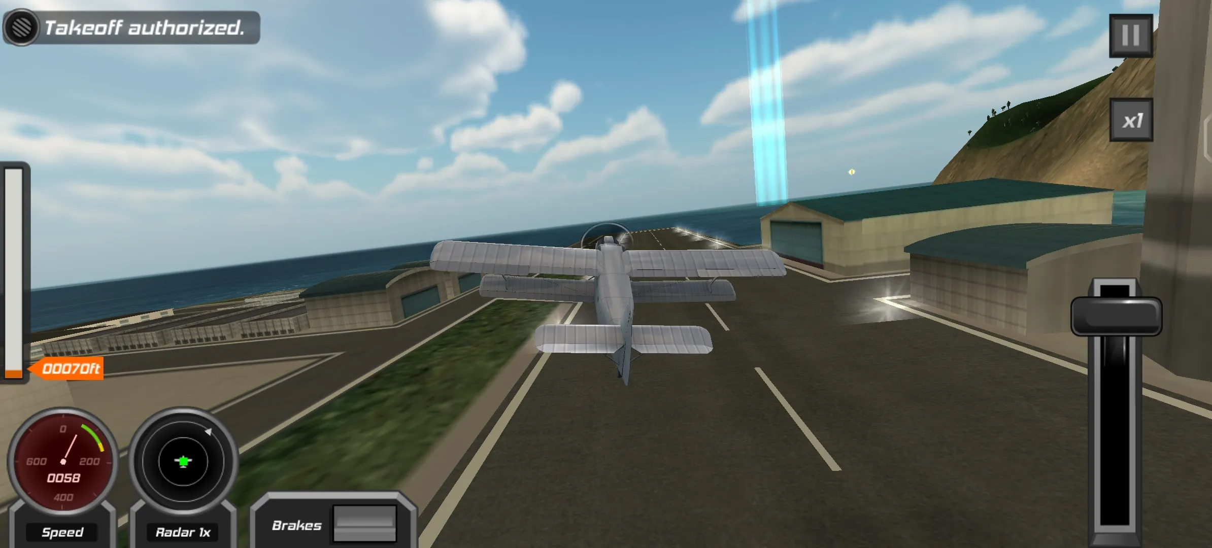 真实飞行模拟3D截图1