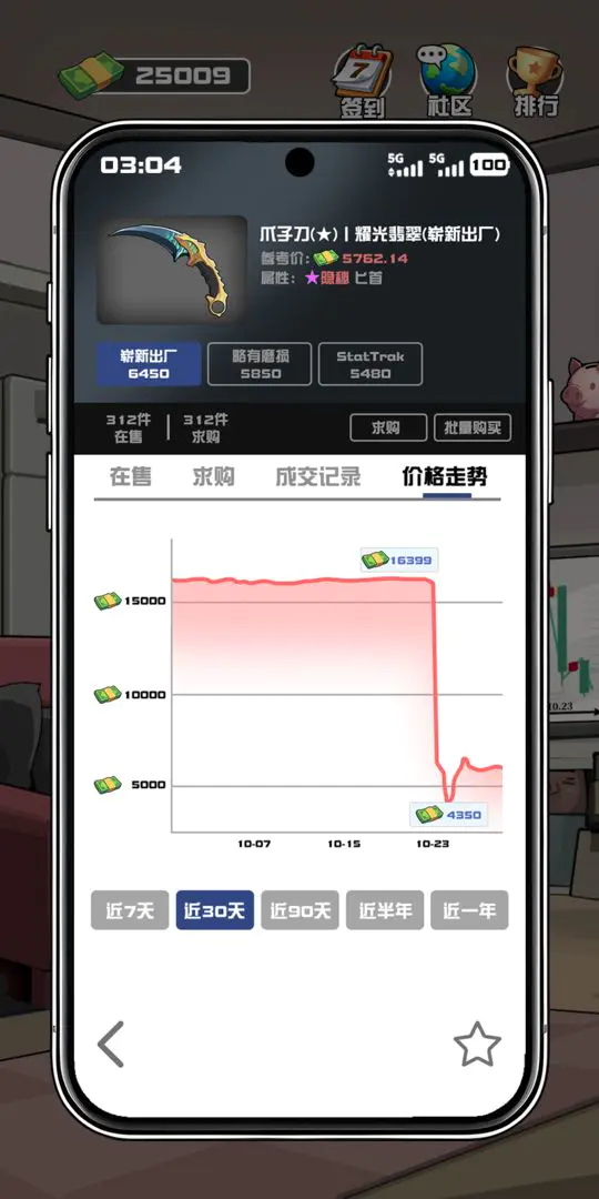 我在CS卖饰品截图1