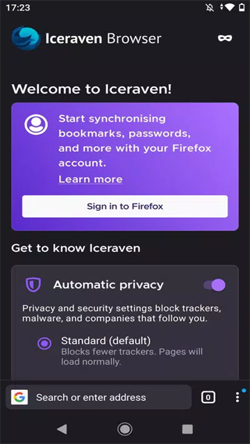 Iceraven浏览器截图1