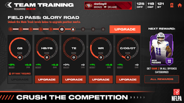 麦登橄榄球25国际服截图2