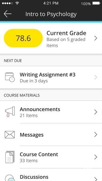 blackboard教学平台