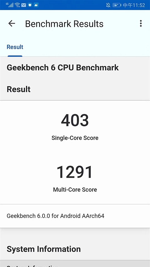 Geekbench6截图1
