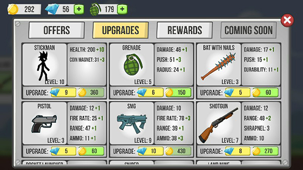 火柴人僵尸射击截图2