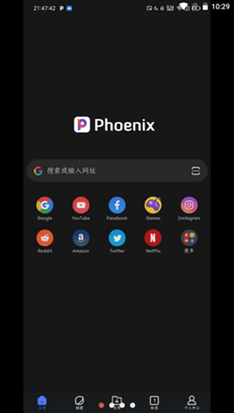Phoenix浏览器截图4