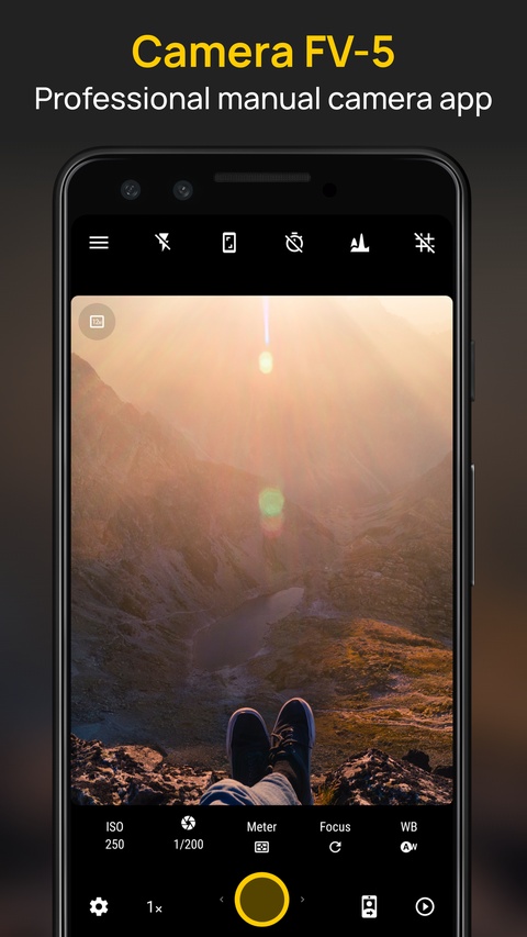 CameraFV5专业相机截图1