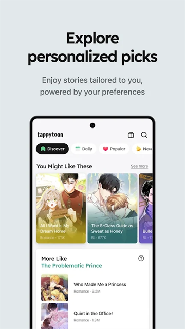 Tappytoon漫画截图4