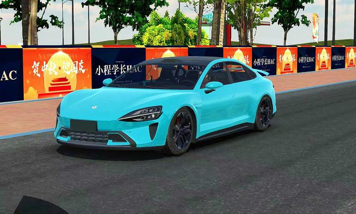 手动挡停车场小米SU7模组截图4