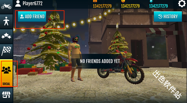 极限特技摩托车