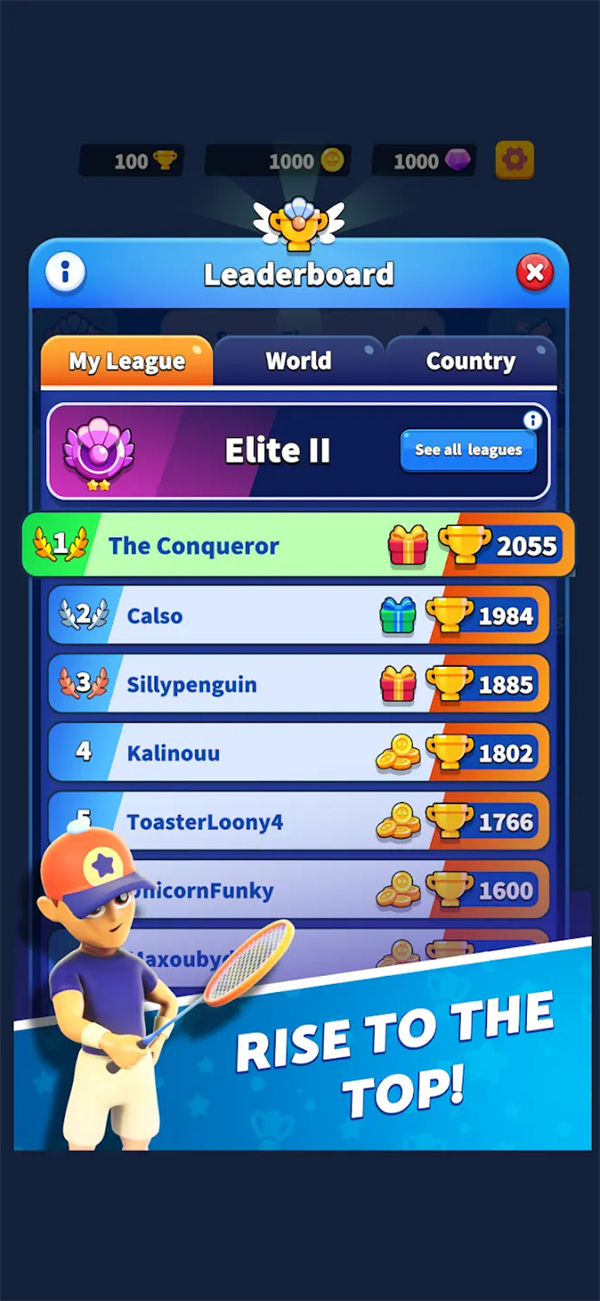 扣杀羽毛球3D截图2