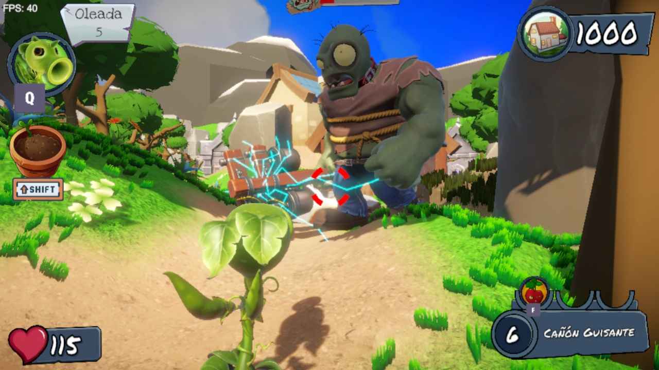 植物大战僵尸花园战争截图1