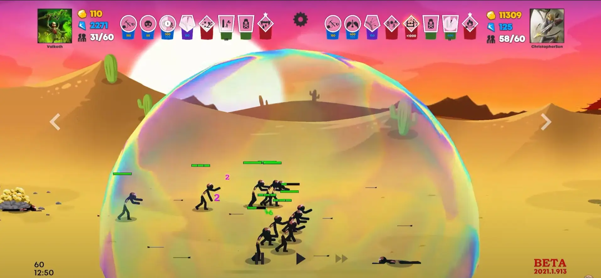 火柴人战争遗产3召唤版截图1