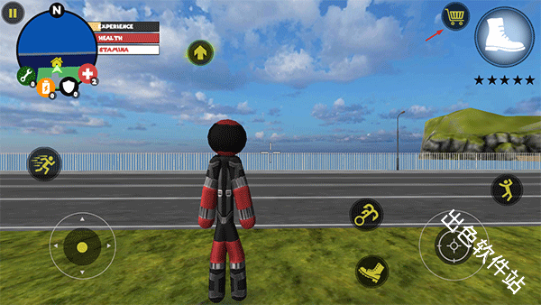 火柴人绳索英雄